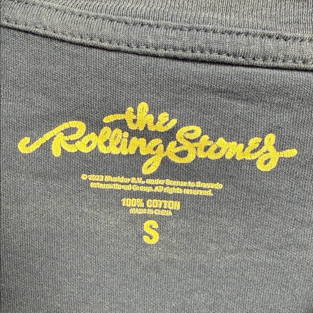 The Rolling Stones Blue Graphic Kids Tee - Picture 2 of 5